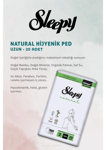 4 Al 3 Öde Natural Uzun Hijyenik Ped 20 Adet ve Kirpik Kıvırıcı