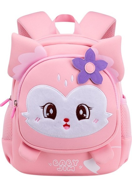 Anti-Kayıp Sevimli Karikatür Sevimli Prenses Yüksek Görünümlü Okul Çantası Küçük, Orta ve Üst Sınıf Omuzlar Hafif Çocuk Omuzları (Yurt Dışından)