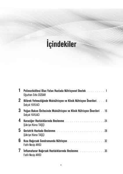 Dahuder İç Hastalıkları Pratiğinde Klinik Nütrisyon - Oğuzhan Sıtkı Dizdar