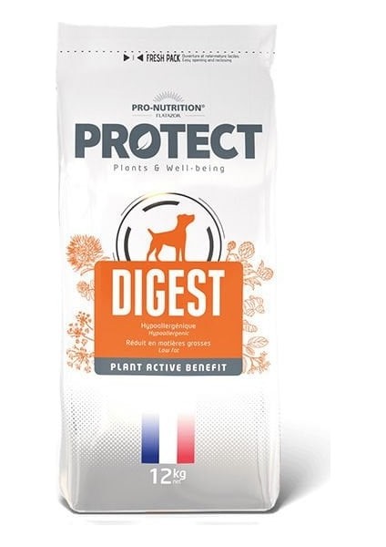 Protect Digest Hypoallergenic Sındirim Sistemi Destekleyici Yetişkin Köpek Maması 12 kg