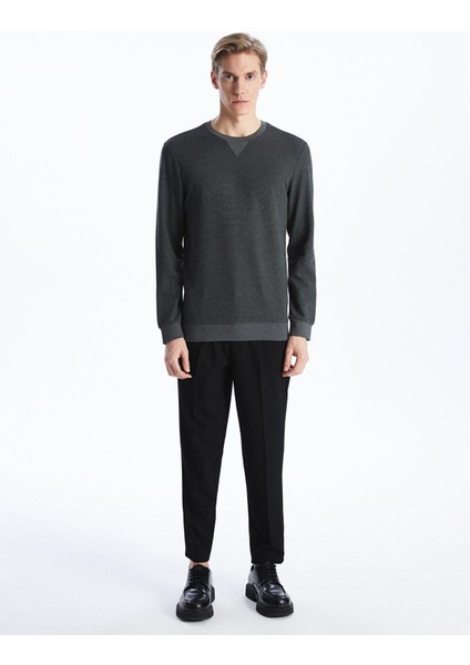 Lcwaıkıkı Classic Bisiklet Yaka Uzun Kollu Erkek Sweatshirt fiyatları