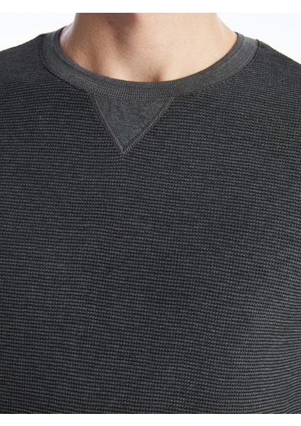 Lcwaıkıkı Classic Bisiklet Yaka Uzun Kollu Erkek Sweatshirt fırsatları