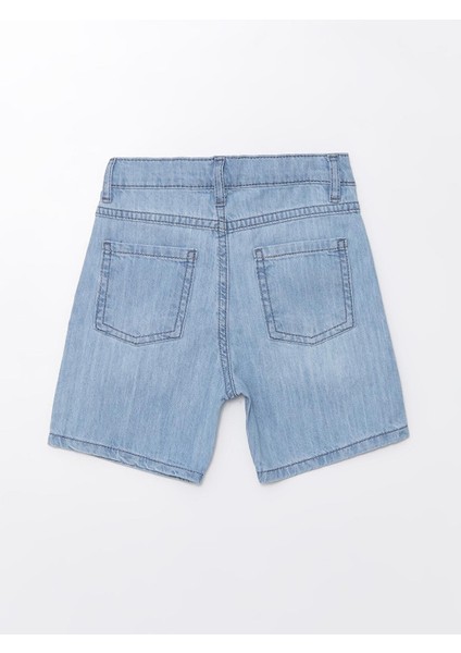 Lcw Baby Beli Lastiki Basic Erkek Bebek Jean Şort