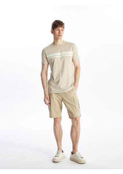 Lcw Casual Standart Kalıp Gabardin Erkek Bermuda Şort