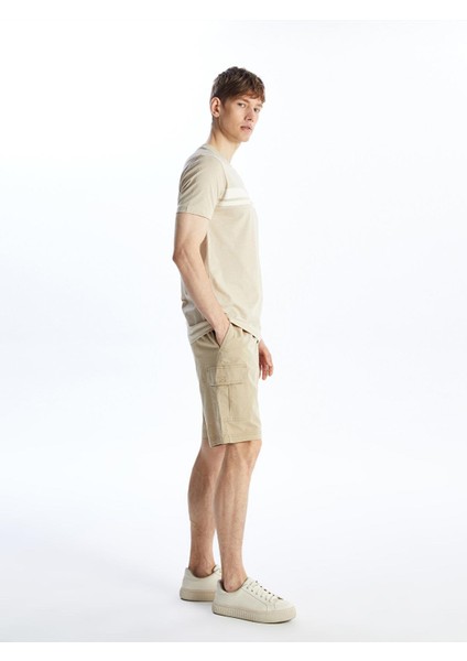 Lcw Casual Standart Kalıp Gabardin Erkek Bermuda Şort