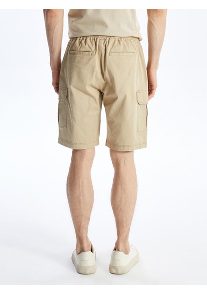 Lcw Casual Standart Kalıp Gabardin Erkek Bermuda Şort