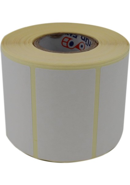 Etiket 70MM x 40MM Ruloda 1000 Adet 40MM Kuka Çapında Baskısız Not Alma Etiketi
