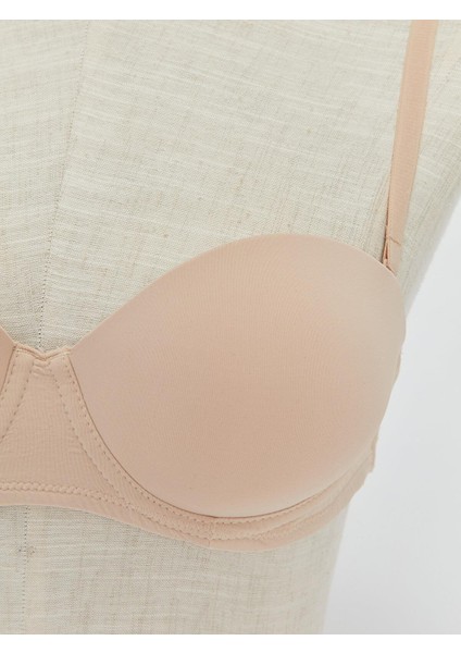 Lcw Dream Balenli Yarım Dolgulu Düz Straplez Sütyen modelleri