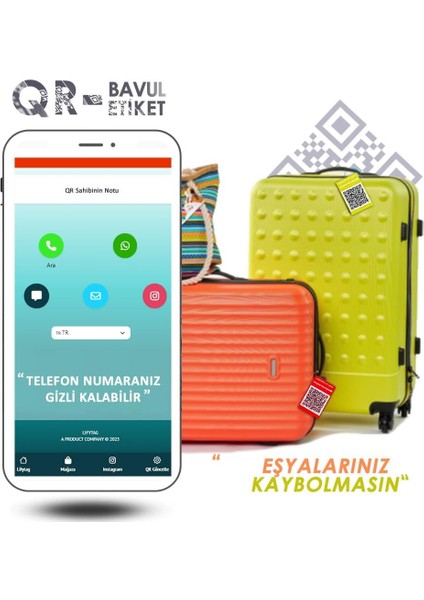 Dijital Valiz Etiketi