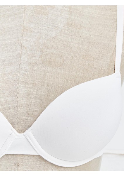 Lcw Dream Balenli Yarım Dolgulu Düz Tişört Sütyen modelleri