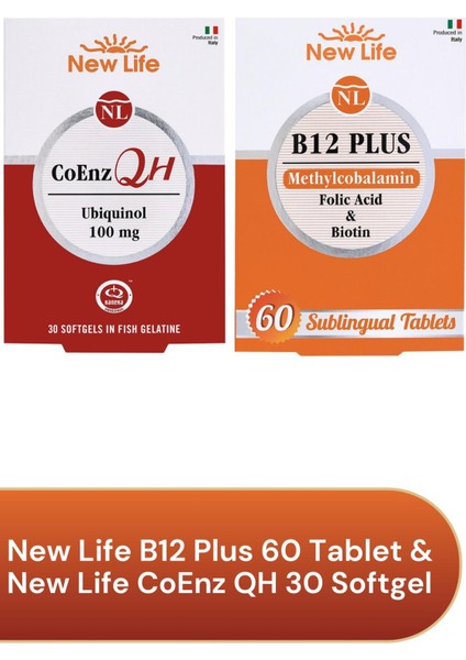 B12 Plus 60 Tablet & Coenz Qh 30 Softgel