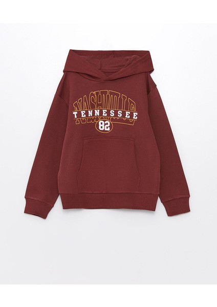 Lcw Kids Rahat Kalıp Kapüşonlu Erkek Çocuk Sweatshirt