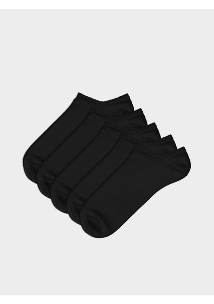 Lcw Accessorıes Çizgili Erkek Sneaker Çorap 5'li