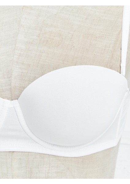 Lcw Dream Balenli Yarım Dolgulu Düz Straplez Sütyen modelleri