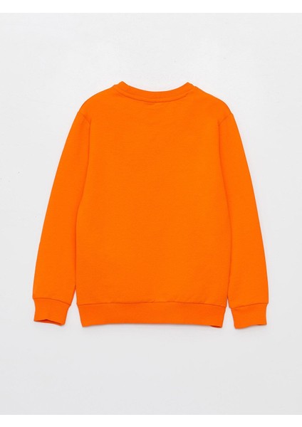 Lcw Kids Bisiklet Yaka Baskılı Uzun Kollu Erkek Çocuk Sweatshirt indirimleri