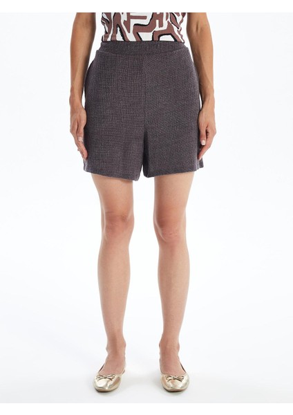 Lcwaıkıkı Basic Kadın Beli Lastikli Düz Şort fiyatları