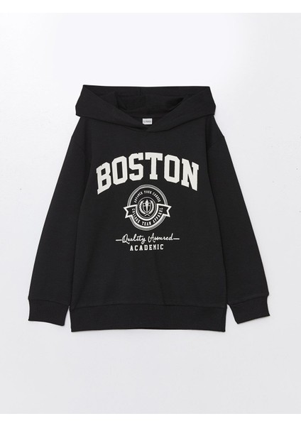 Lcw Kids Rahat Kalıp Kapüşonlu Erkek Çocuk Sweatshirt