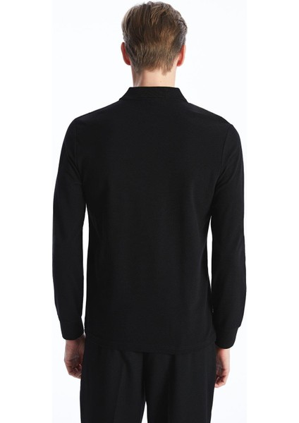 Lcwaıkıkı Classic Polo Yaka Uzun Kollu Erkek Sweatshirt indirimleri