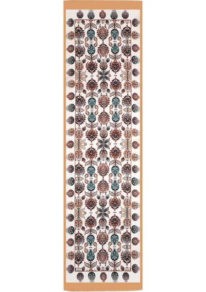 Bej Iznik Desen Dar Ipek Fular fırsatları