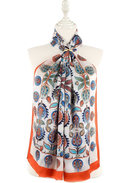 Taba Iznik Desen Dar Ipek Fular