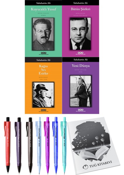 Kuyucaklı Yusuf - Bütün Şiirleri - Kağnı Ses Esirler - Yeni Dünya 4lü Set