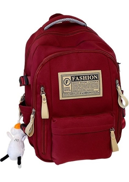 Lise Öğrencileri Için Kore Tarzı Büyük Kapasiteli Sırt Çantası (Yurt Dışından)