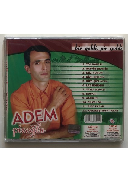Adem Piroğlu Bir Geldi Pir Geldi CD (Jelatininde Sıfır Orjnal Dönem Baskı Cd) fiyatları
