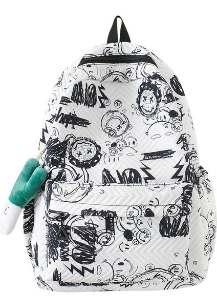 Üniversite Öğrencisi Okul Çantaları, Ortaokul ve Lise Öğrencileri Için Kontrast Renkli, Büyük Kapasiteli, Çok Yönlü Sırt Çantaları (Yurt Dışından)