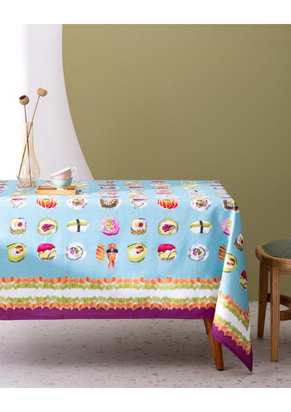 Paulina Masa Örtüsü - 150X200 cm - Renkli
