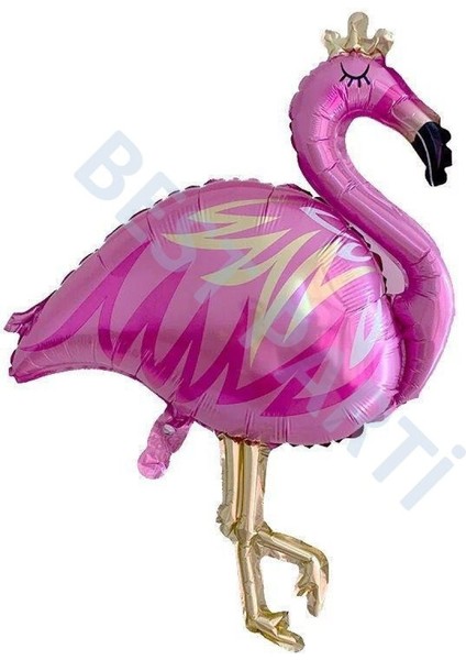 Hayvan Flamingo Folyo Balon 110 x 51 cm