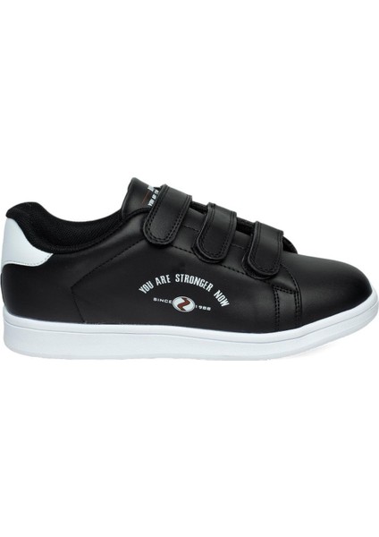 Milena 037-24 Deri Cırtlı Fashion Sneaker Ayakkabı Siyah Beyaz fiyatları