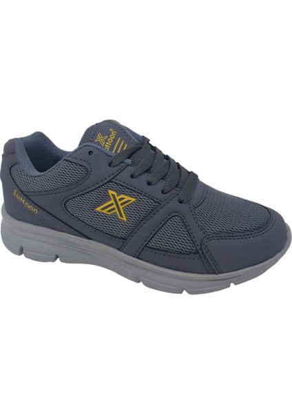 251-24 Anorak Fashıon Sneaker Kadın Ayakkabı Füme-Sarı