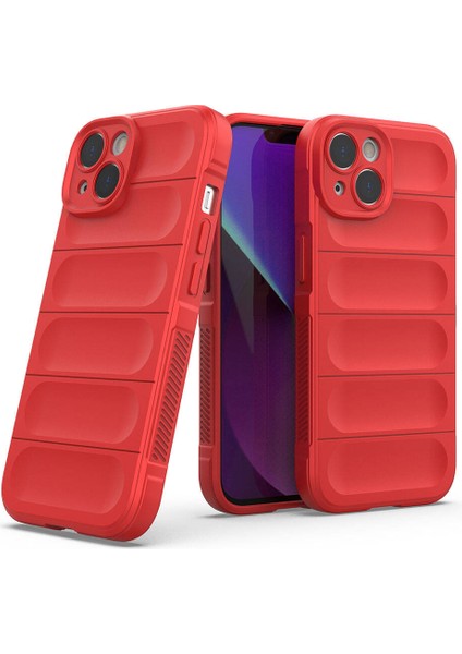 iPhone 14 Kılıf Esnek Tpu Oyuklu Arka Yüzey Tasarımlı Etnik Silikon Kılıf fırsatları