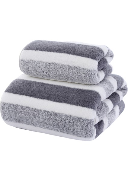 Yüksek Görünümlü Havlu ve Banyo Havlusu Seti Banyo Havlusu (Yurt Dışından)