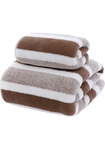 Yüksek Görünümlü Havlu ve Banyo Havlusu Seti Banyo Havlusu (Yurt Dışından)
