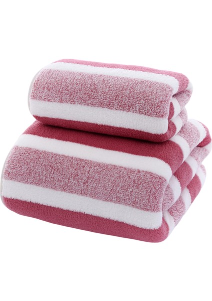 Yüksek Görünümlü Havlu ve Banyo Havlusu Seti Banyo Havlusu (Yurt Dışından)