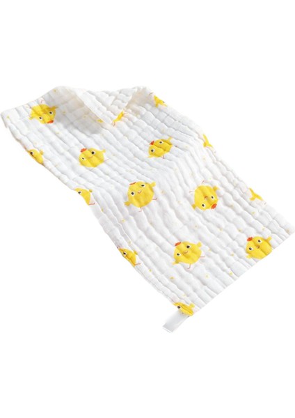 Bebek Pamuklu Gazlı Bez Kare Havlu-Yüz Havlusu-Yenidoğan Havlusu (Yurt Dışından)