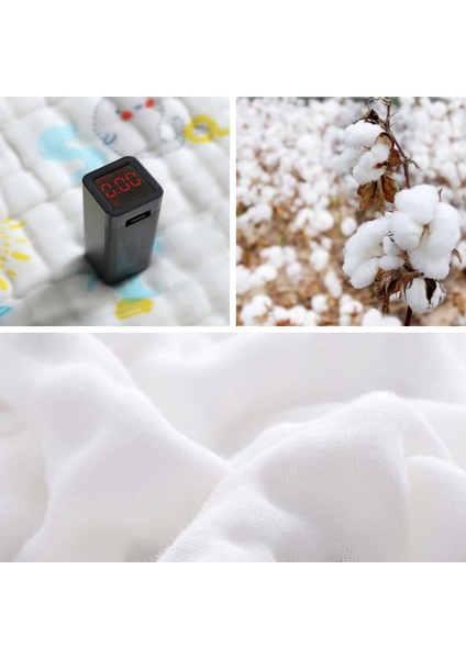 Bebek Pamuklu Gazlı Bez Kare Havlu-Yüz Havlusu-Yenidoğan Havlusu (Yurt Dışından) fiyatları