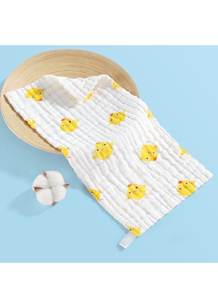 Bebek Pamuklu Gazlı Bez Kare Havlu-Yüz Havlusu-Yenidoğan Havlusu (Yurt Dışından) fırsatları