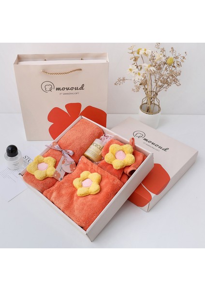 Ayçiçeği-Güzel Görünüm-Havlu Hediye Kutusu-Havlu Seti Hediye (Yurt Dışından) indirimleri