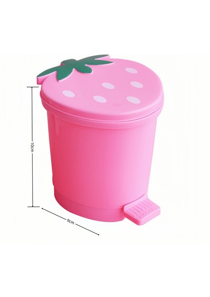 Çilek Kovası-Masaüstü Çöp Kutusu-Mini-Çocuk Saklama Kovası-Kağıt Sepeti (Yurt Dışından) fiyatları