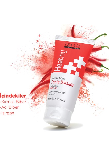 Sıkılaştırıcı Etkili Kırmızı Biber Ve Acı Biber Özlü Masaj Jeli Forte Balsam 200 Ml fırsatları