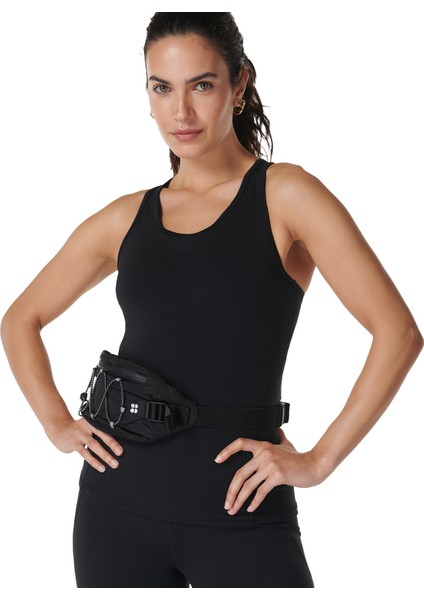 Power Medium Impact Gym Tank Kadın Siyah Tank Top