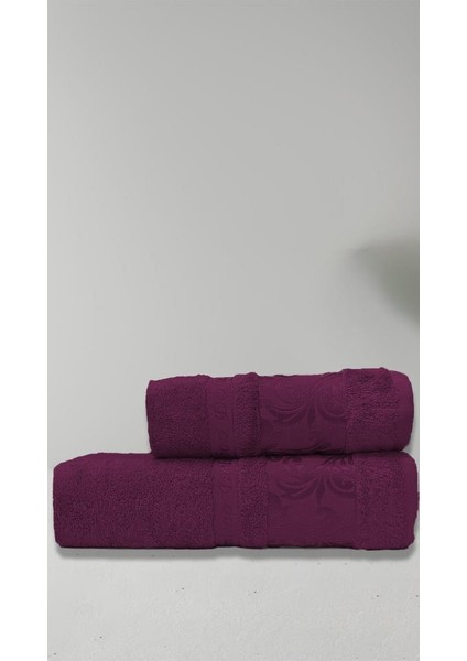 Deluxe Bambu 2'li Havlu %100 Bambu Havlu Seti