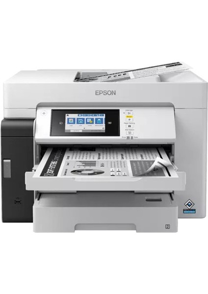 Ecotank M15180 Wi-Fi + Fotokopi + Tarayıcı A3-A4 Siyah Beyaz Mürekkep Tanklı Yazıcı