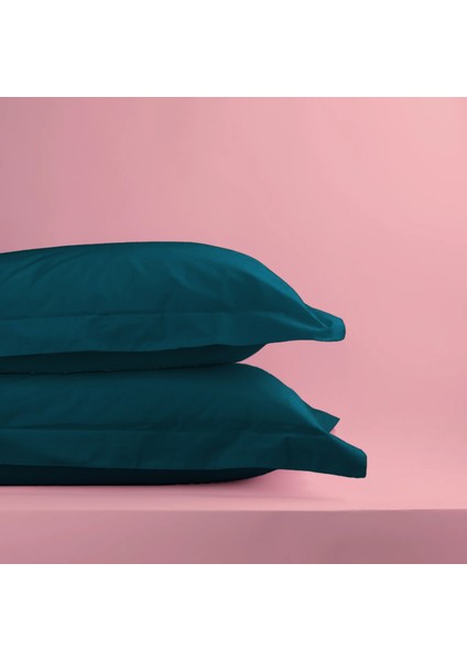 Pamuk Oxford Yastık Kılıfı Seti 62 Tel (155 Tc) Okotex Sertifikalı 50 x 70 cm (2 Adet)