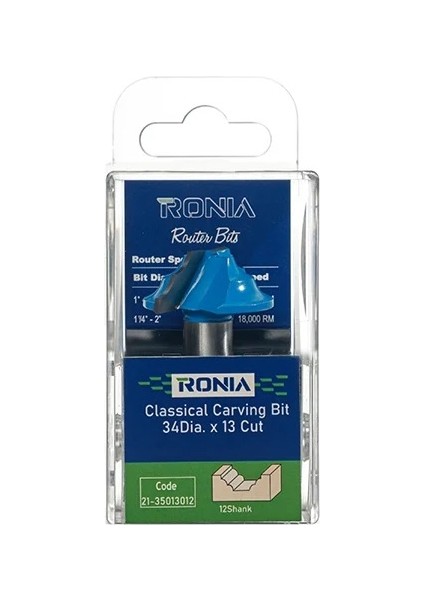 Ahşap Freze Bıçağı 21-35013012 Motif Freze Ucu Sap(D): 12 mm fiyatları