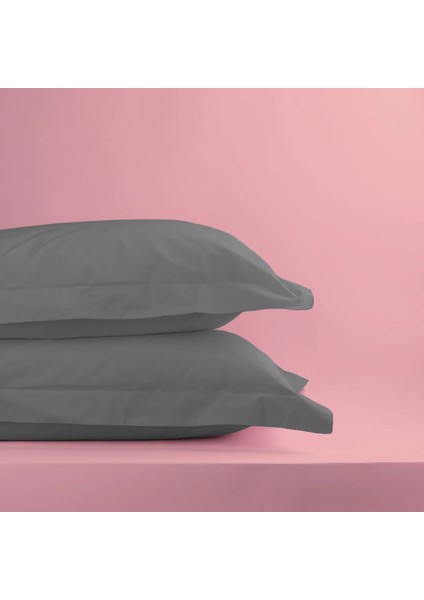 Pamuk Oxford Yastık Kılıfı Seti 62 Tel (155 Tc) Okotex Sertifikalı 50 x 70 cm (2 Adet)