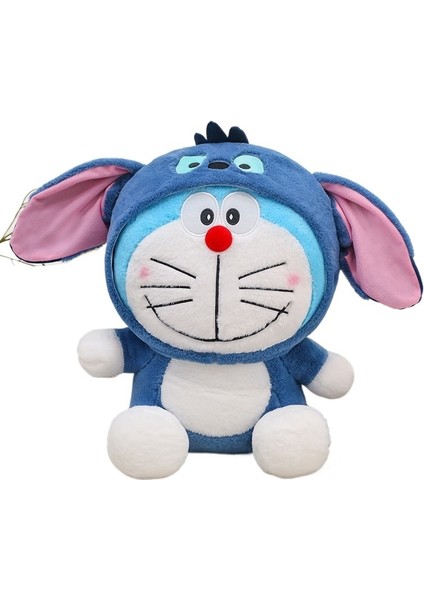 40 cm Doraemon Bebek Bebek Çilek Ayı Peluş Oyuncak Kadınlar Için Doğum Günü Hediyesi (Yurt Dışından)