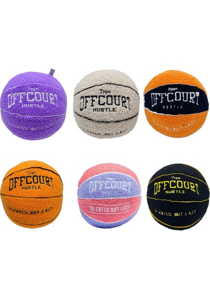 Offcourt Basketbol Yastık Peluş Bebek 25CM (Yurt Dışından)